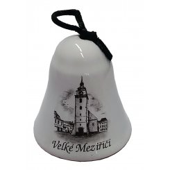 Zvonek s motivem kostela sv. Mikuláše
