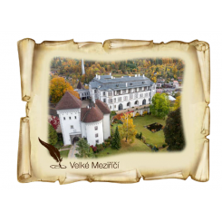 Dřevěná magnetka